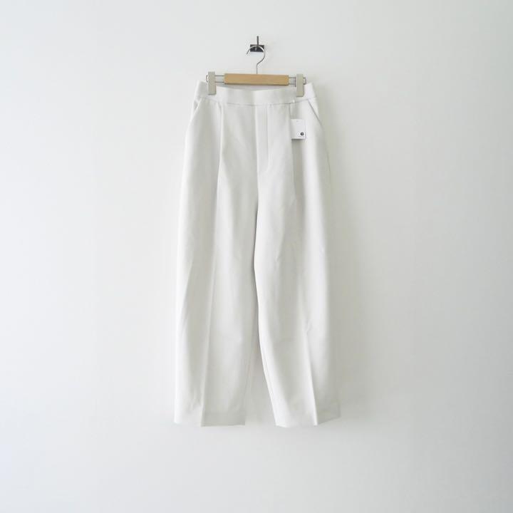 2020完売 ダブルクロス ゴムクロップドパンツ