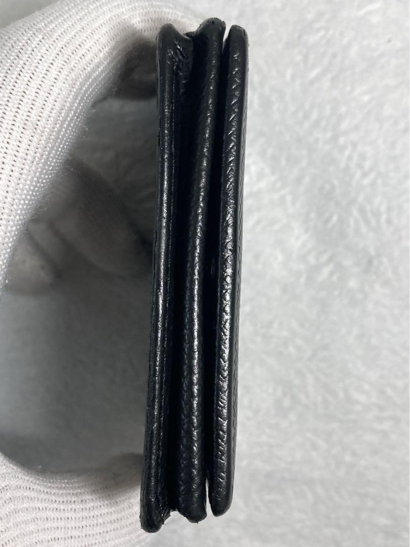 LOUISVUITTON ルイヴィトン　タイガ　ボワット　コインケース　ブラック