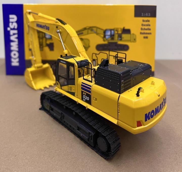 ミニカー 1/43 コマツ KOMATSU PC520LC-11M0 建機 ミニカー 1/43 コマツ KOMATSU PC520LC-11M0 建機
