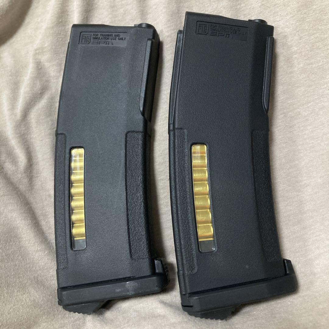 MAGPUL PTS EPM マガジン黒 2個セット 次世代電動ガン用
