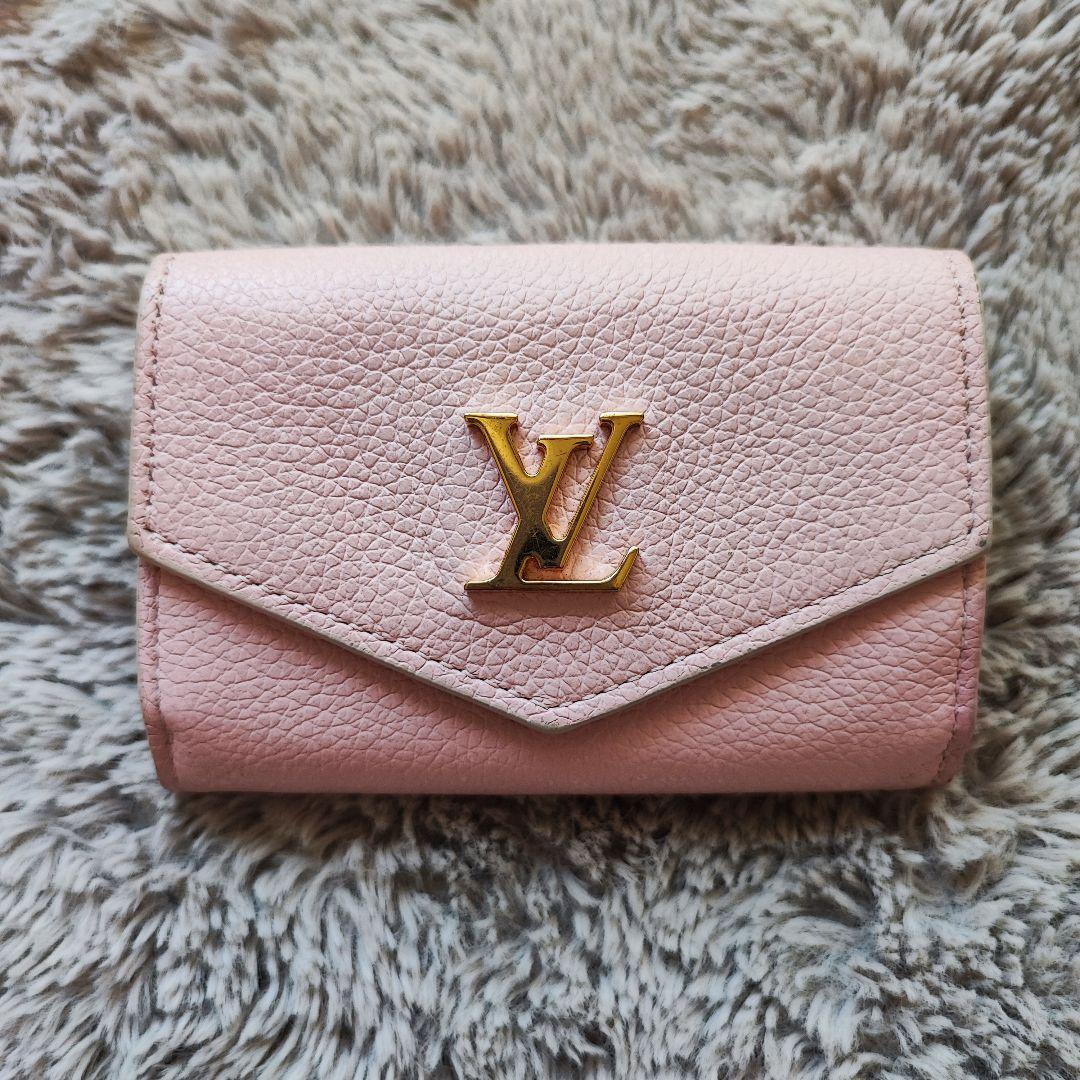 Louis Vuitton 三つ折り財布 ピンク Louis Vuitton 日本限定モデル ロックミニ ピンク 三つ折り財布