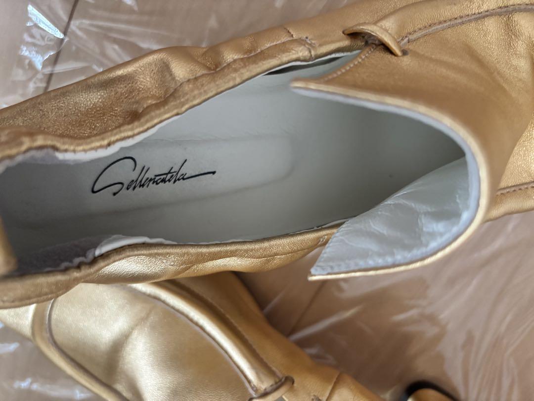 靴 Sellenatela HANNAH GOLD38 Sellenatela HANNAH GOLD38 - メルカリ