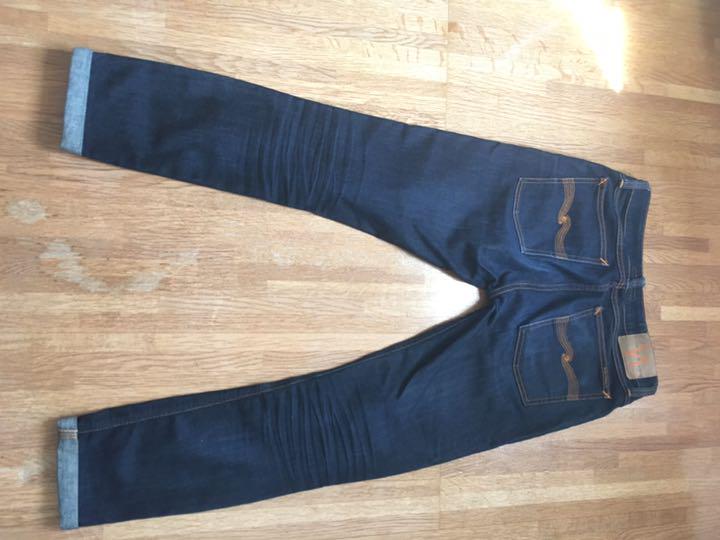 パンツ Nudie Jeans Skinny Lin Dry deep orange rcbV9-m10830349314 ウエスト