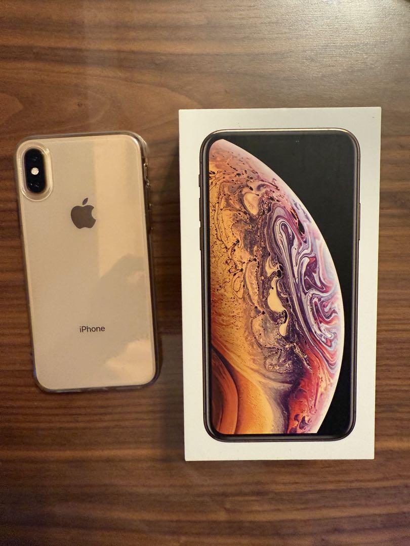 【SIMフリー】iPhoneXS 64GB SIMフリー iPhoneXS 64GBゴールド 純正バッテリー