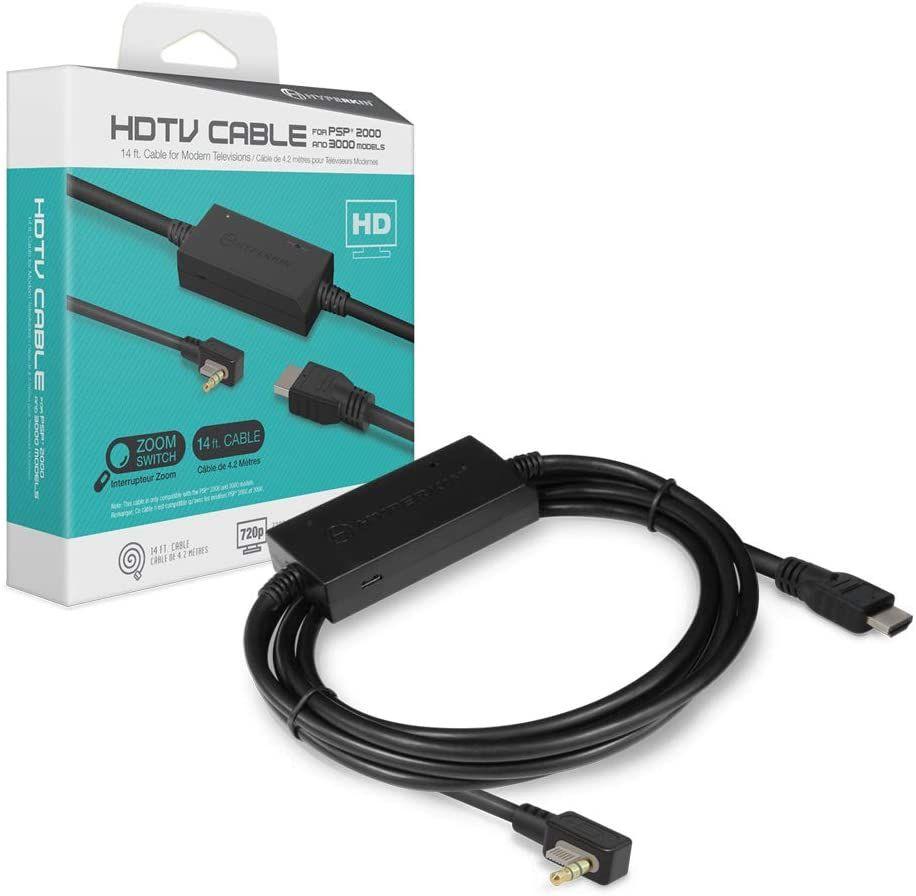 新品 HYPERKIN PSP 2000 3000 HDMI 変換 ケーブル