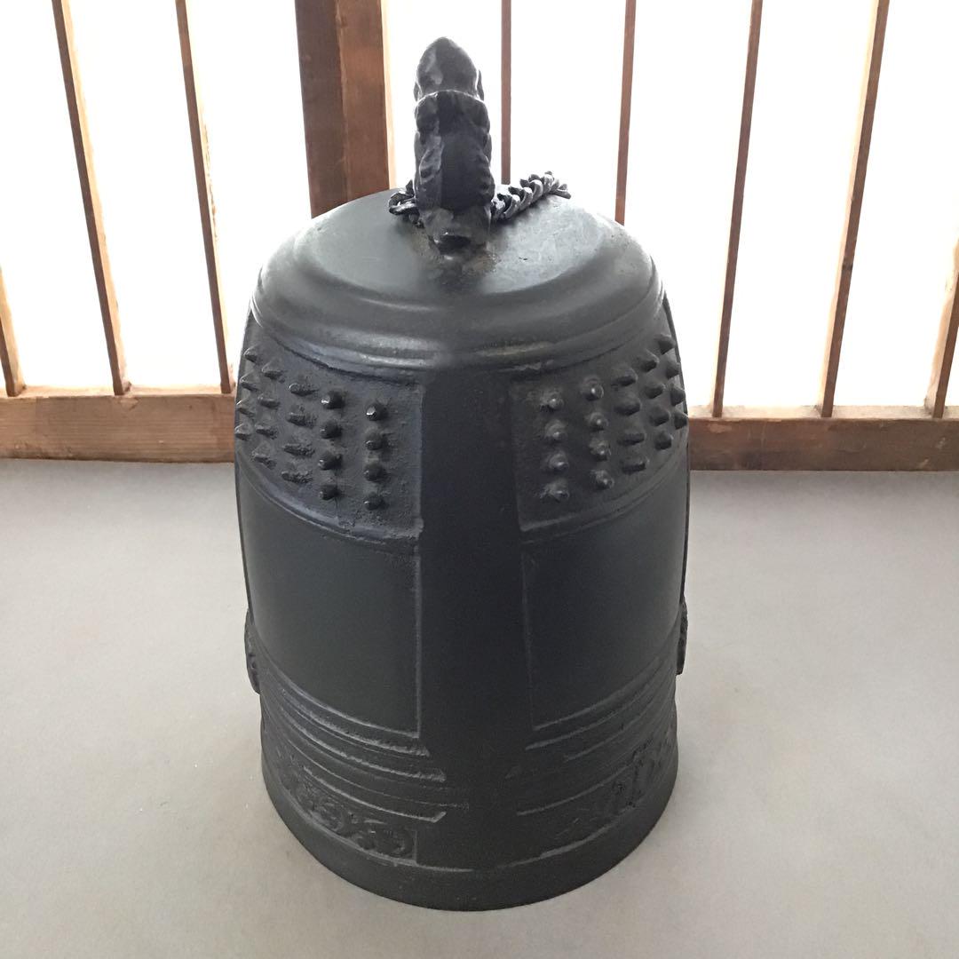 茶道道具　喚鍾　鋳師金森浄栄　造　共箱　栞　S175KS