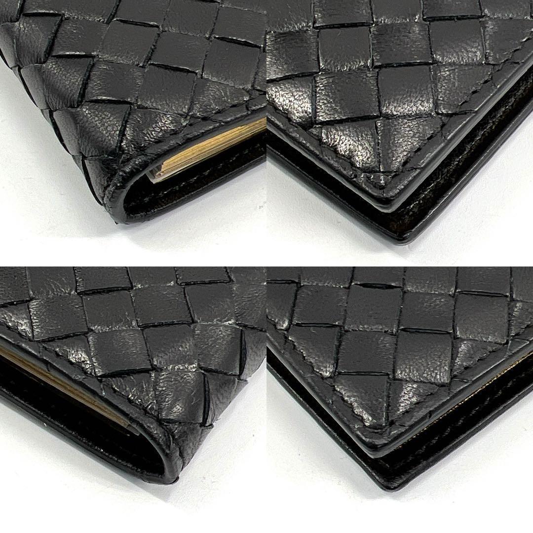 箱付 BOTTEGA VENETA 115637 手帳 アジェンダ ブラック 黒