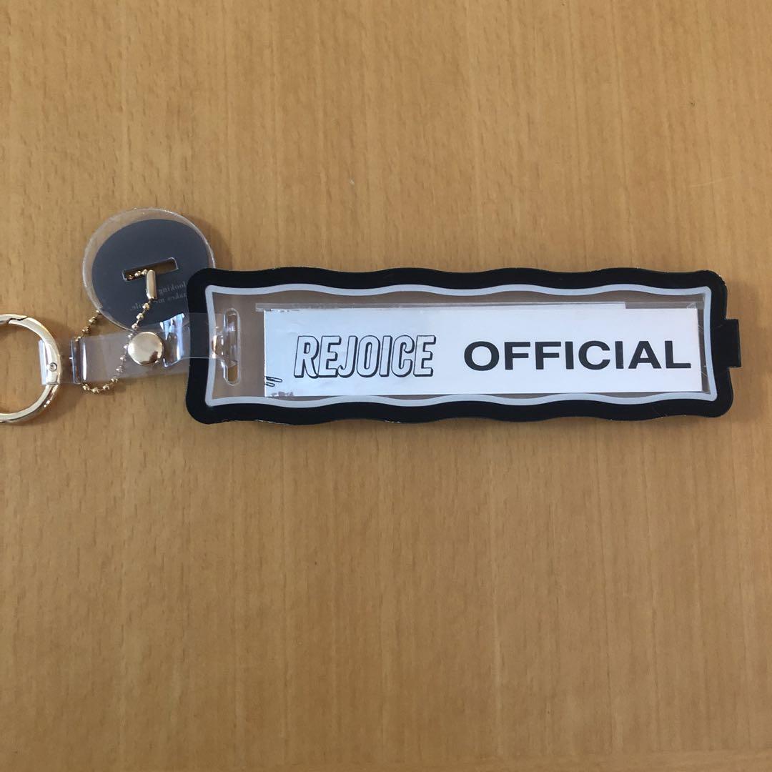 Official髭男dism Rejoice キーホルダー 銀テ 髭男ーメン Official髭男dism グッズ REJOICE キーホルダー 銀テ