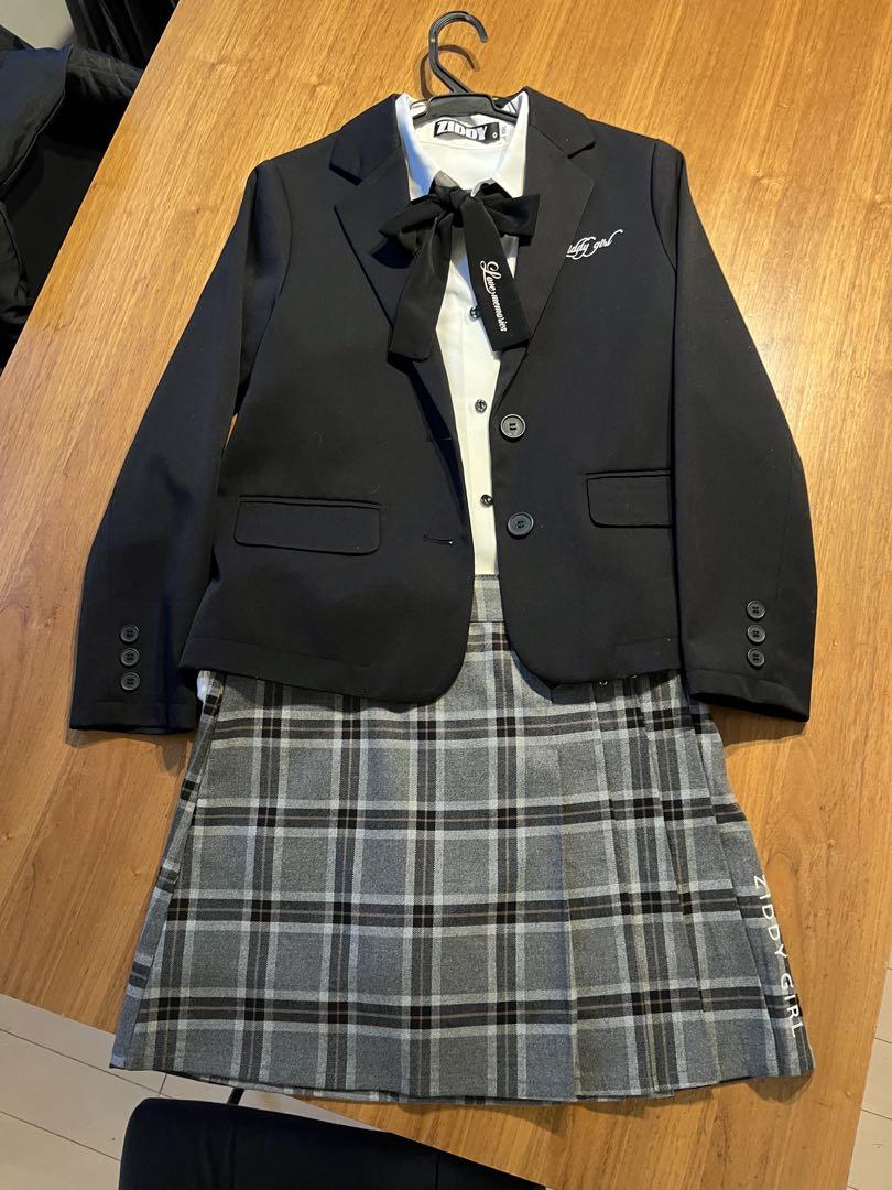 卒業式　ZIDDY 卒服4点セット　150