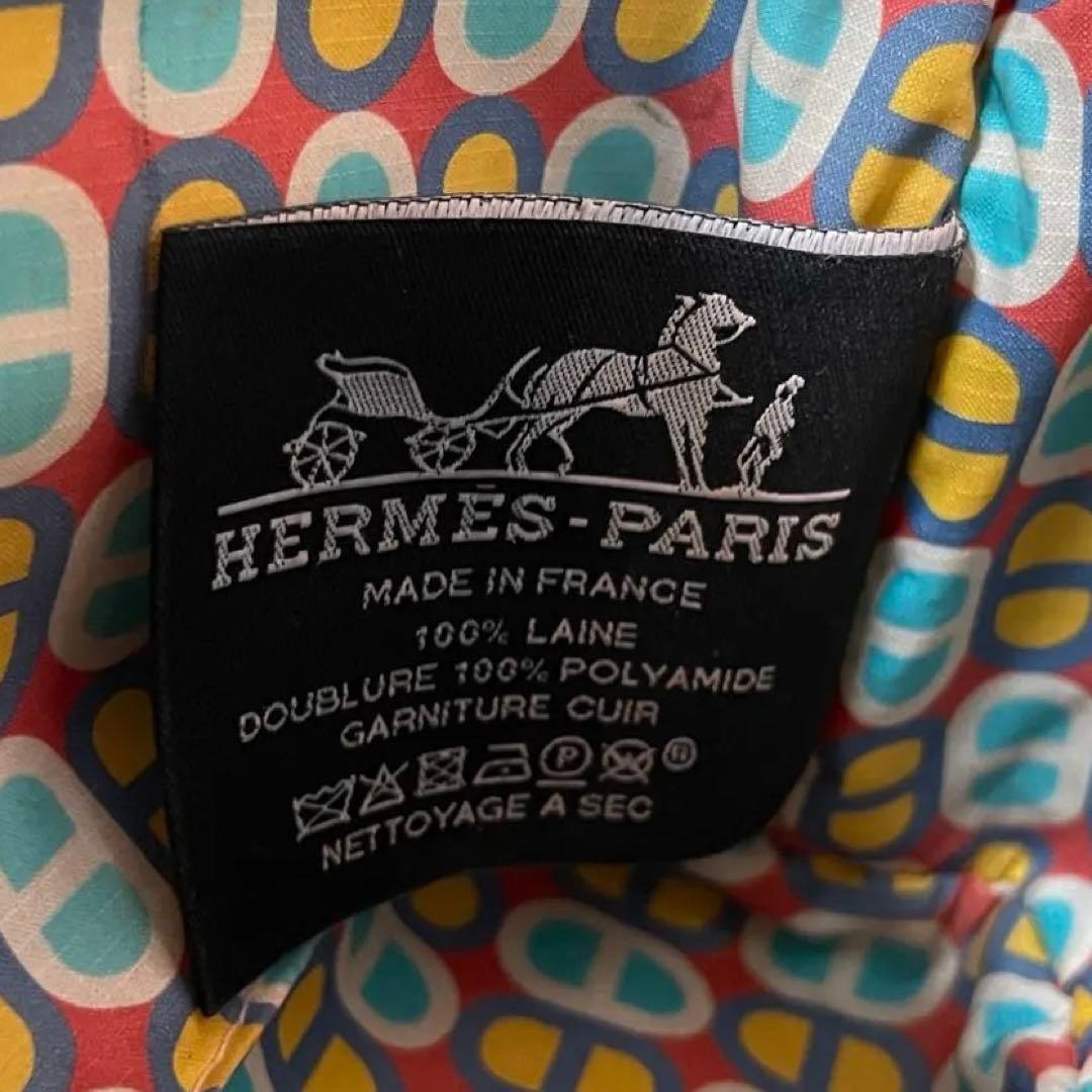 HERMES エルメス ボリードポーチ ミニ ウール HERMES エルメス ボリードポーチ ミニ ウール