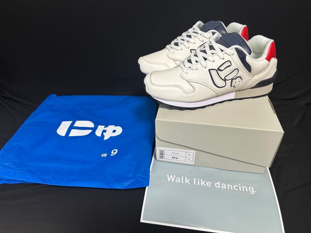 サンガッチョ にゅ〜ず トリコロールデザイン スニーカー US 9 27センチ