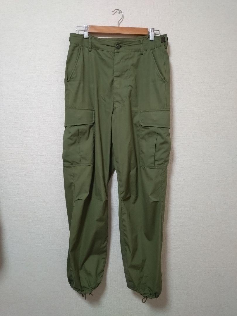 美中古品 スビンコットン ウェザー ジャングルファティーグパンツ サイズ6