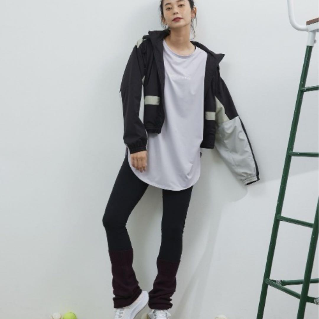 【美品】NERGY×ellesse UV＆撥水 ウィンドブレーカー FREE