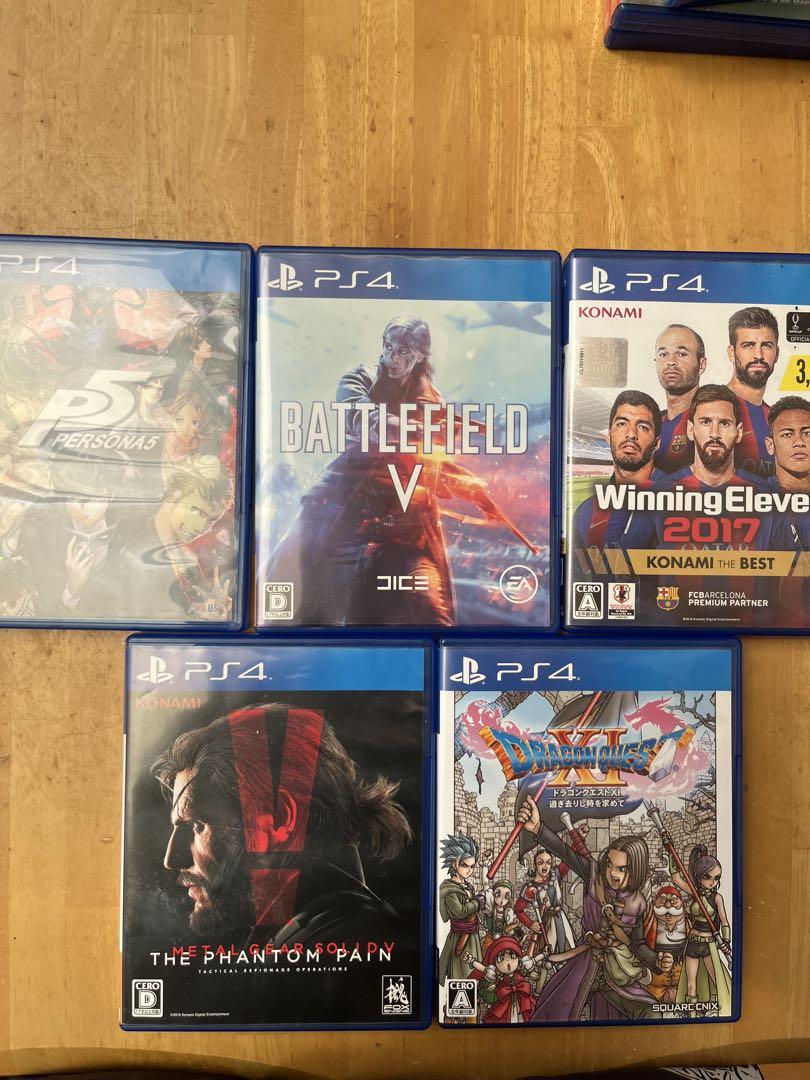 SONY PS4 CUH-2000A 500GB 本体とゲームソフト10本セット