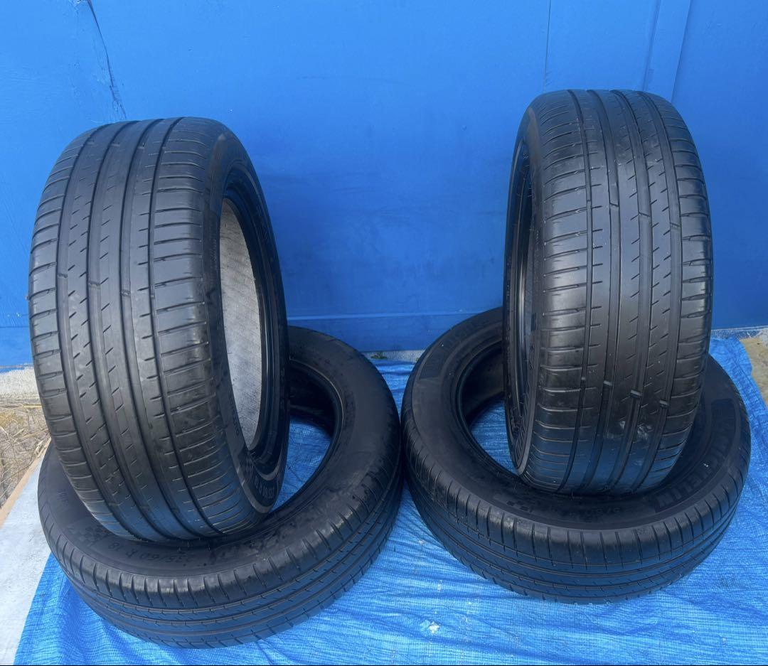 235/60 R18 107V バリ山MICHELIN4本セット 年式2019