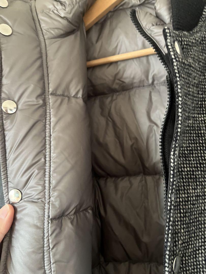 sacai レザー ブルゾン 牛革 スタジャン