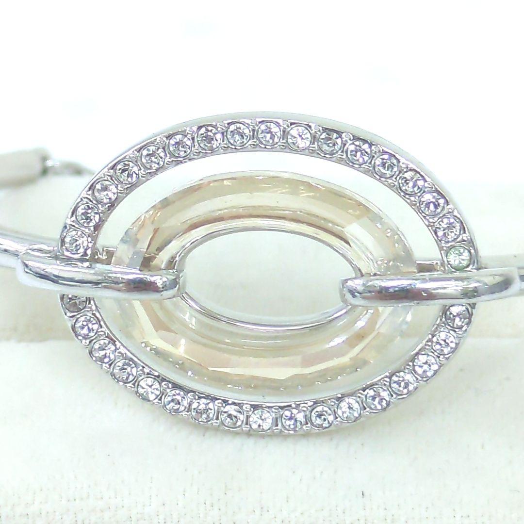 SWAROVSKI スワロフスキー バングル ブレスレット　ラインストーン