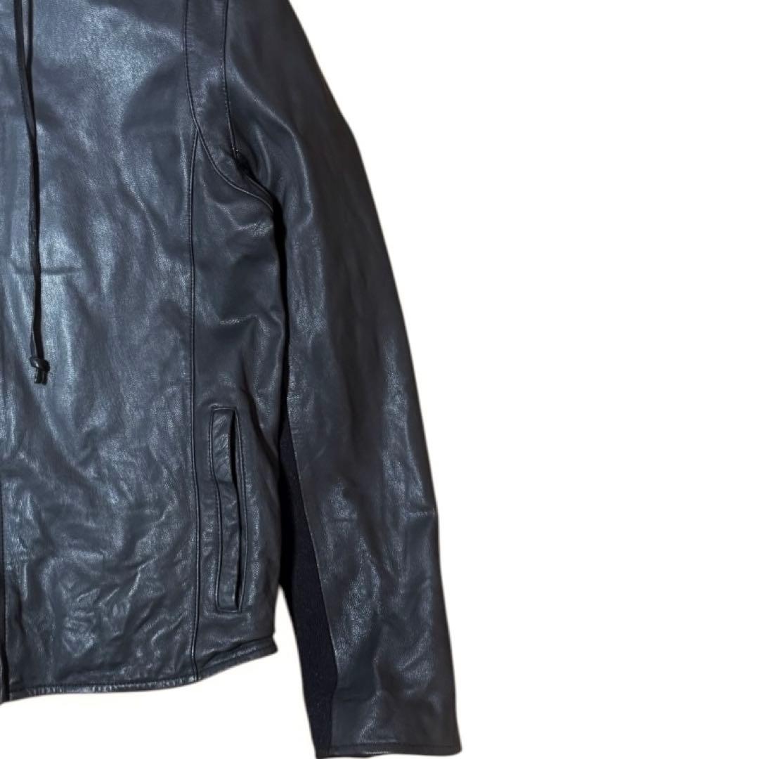 定価6万 DOMENICO+SAVIO 亀梨着用 レザージャケット サイズ50 定価6万 DOMENICO+SAVIO 亀梨着用 レザージャケット サイズ50