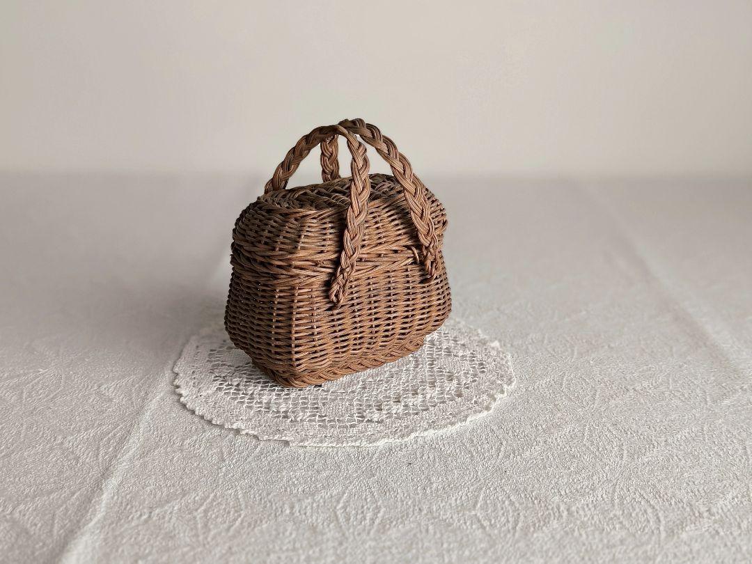 * antique doll panier ❀ * 小さなバスケット カゴ