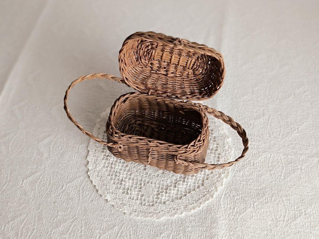 * antique doll panier ❀ * 小さなバスケット カゴ