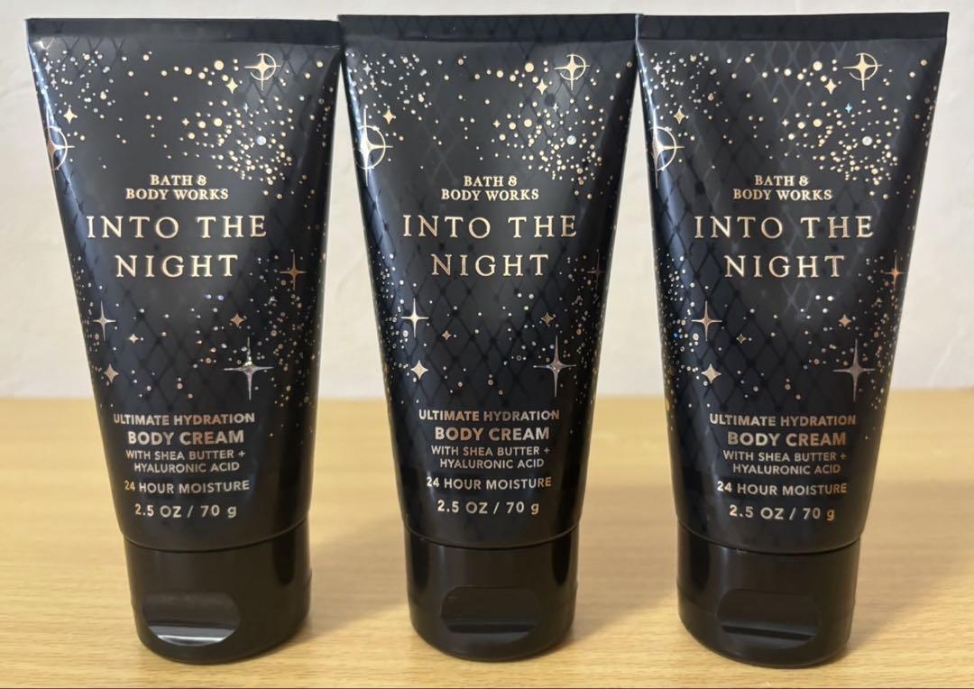 【Into The Night】Batk&bodyworksトラベルサイズ　3本