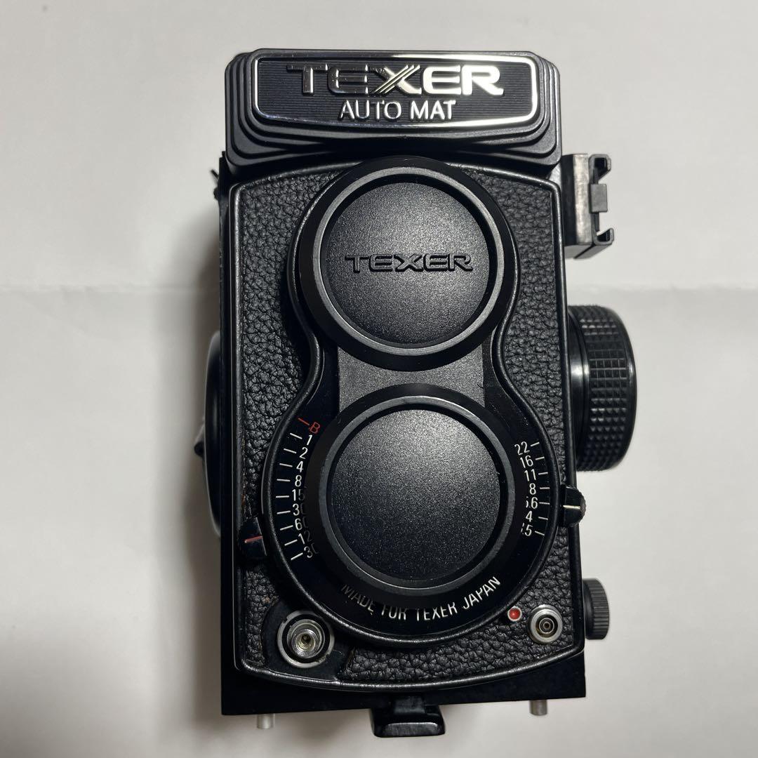 美品　二眼レフカメラ　TEXER AUTO MAT