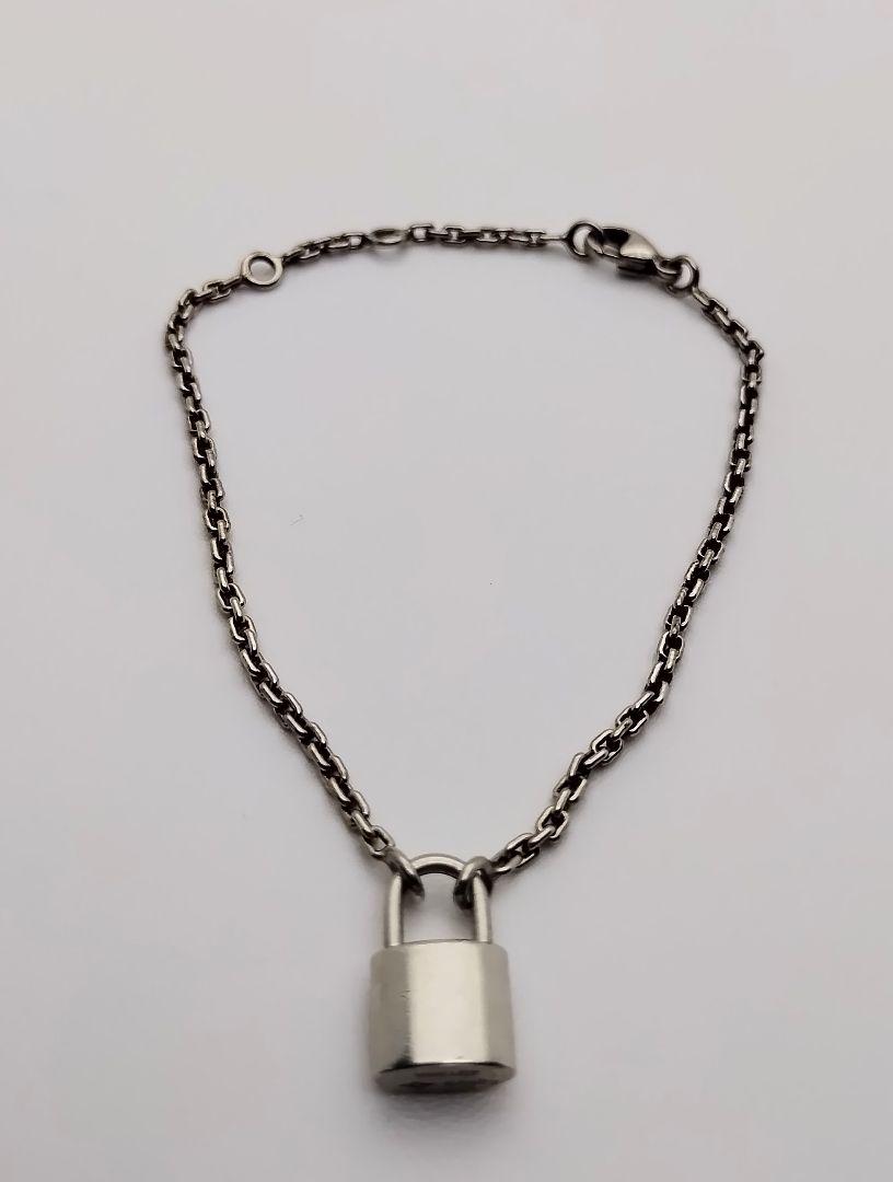 美品】ルイヴィトン ブレスレット ロックイット シルバー 南京錠