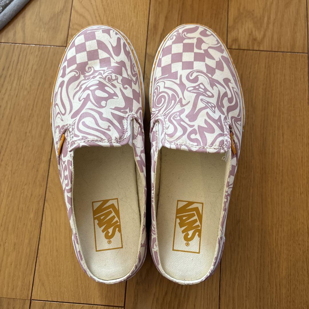vans 厚底スニーカーミュール24.5