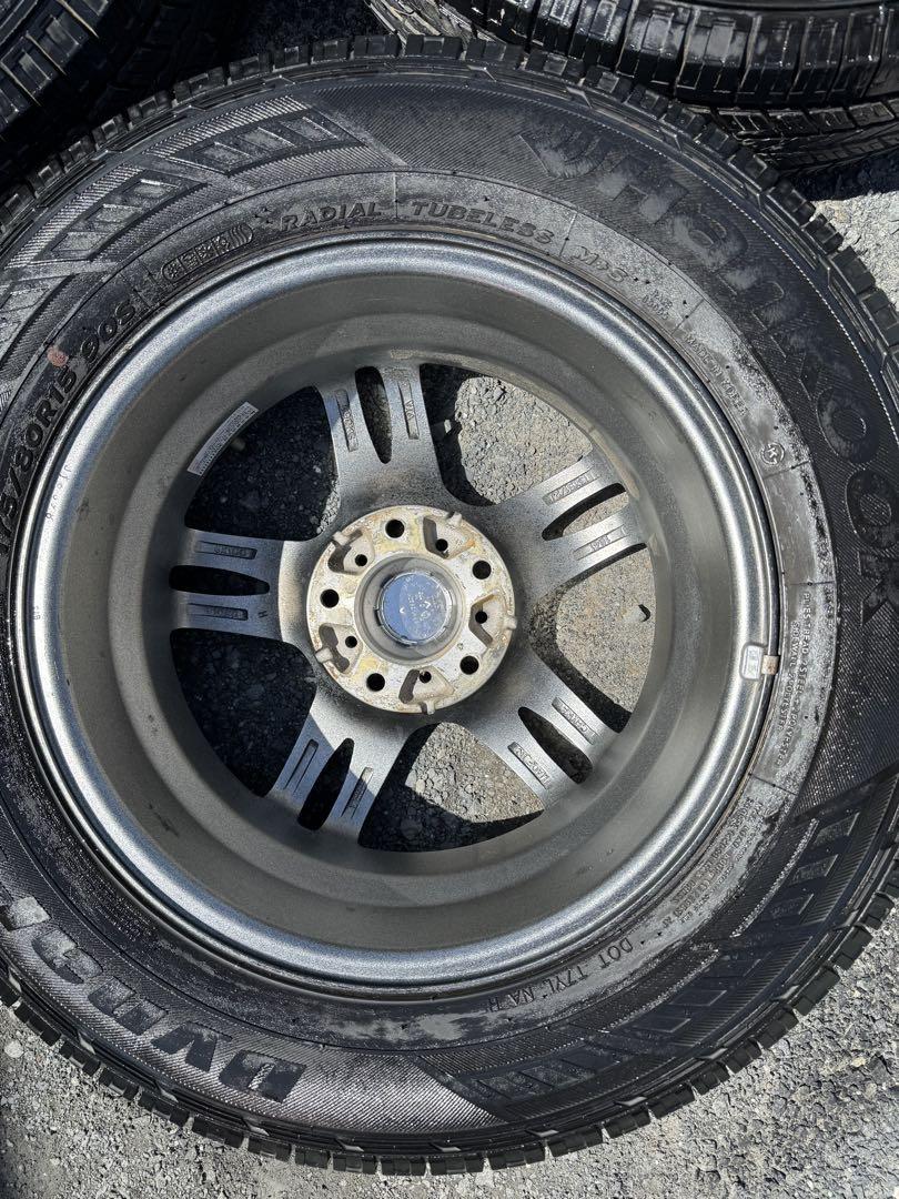ザックホイール　ハンコック 175/80R154本タイヤホイールセット