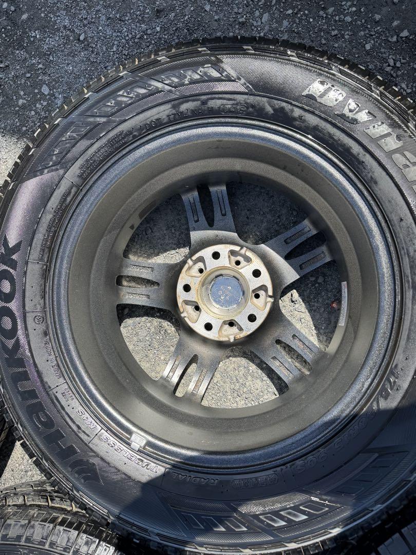 ザックホイール　ハンコック 175/80R154本タイヤホイールセット