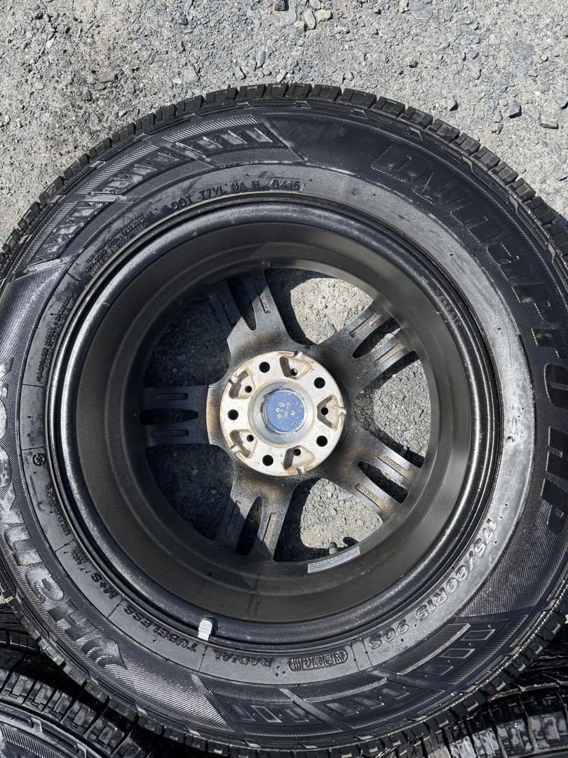ザックホイール　ハンコック 175/80R154本タイヤホイールセット