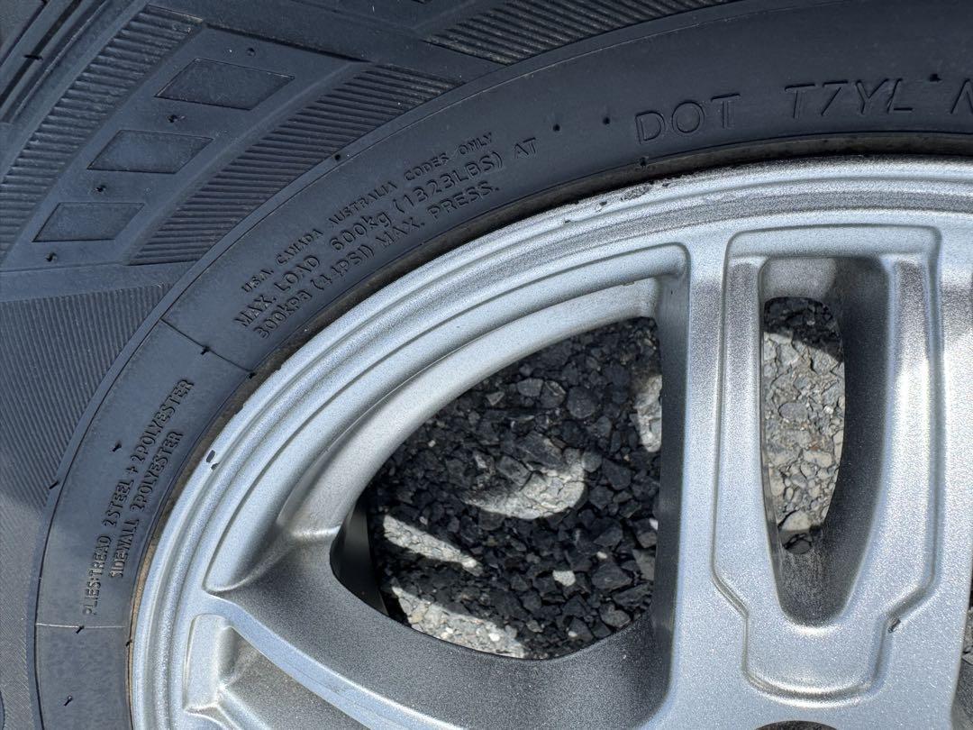 ザックホイール　ハンコック 175/80R154本タイヤホイールセット