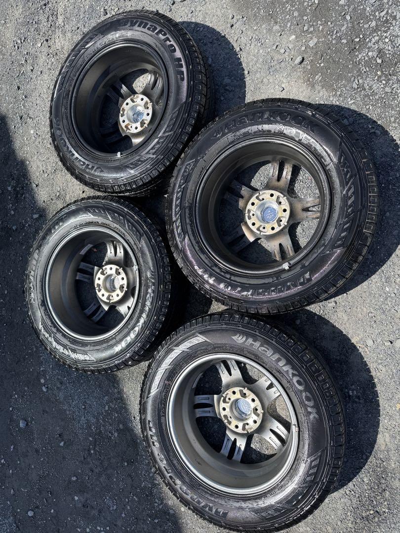ザックホイール　ハンコック 175/80R154本タイヤホイールセット