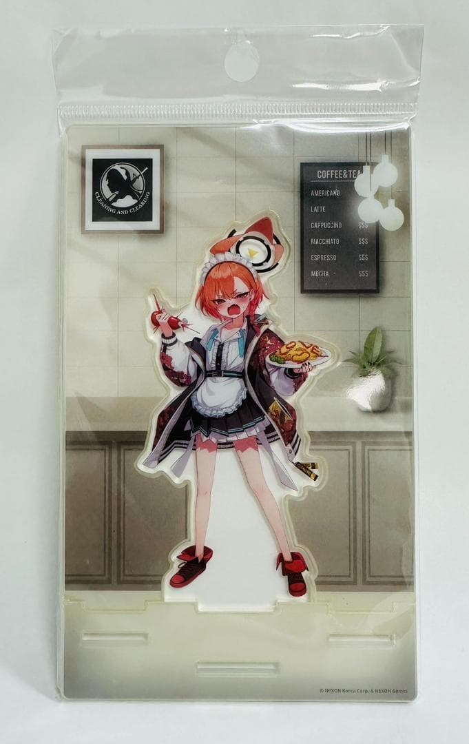 韓国限定 ブルーアーカイブ 美甘ネル 2周年 アクリルスタンド ANIPLUS