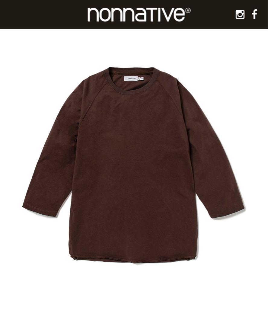 nonnative DWELLER Q/S TEE COTTON 焦茶 24SSトップス