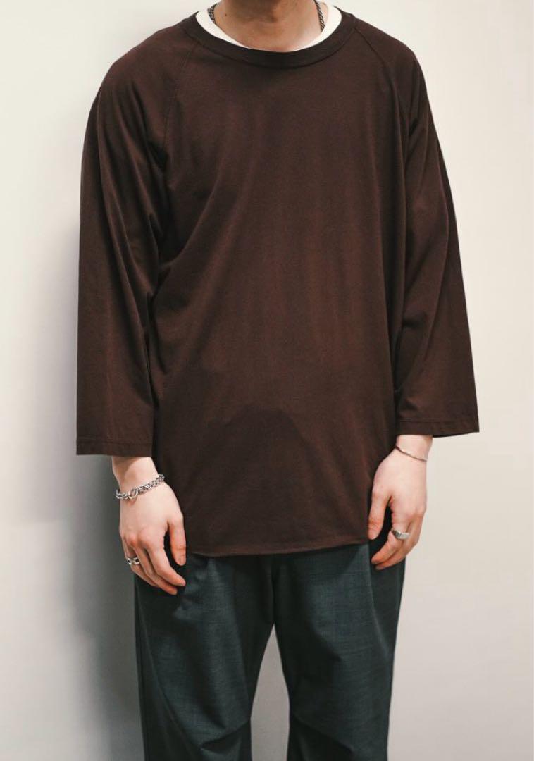 nonnative DWELLER Q/S TEE COTTON 焦茶 24SS