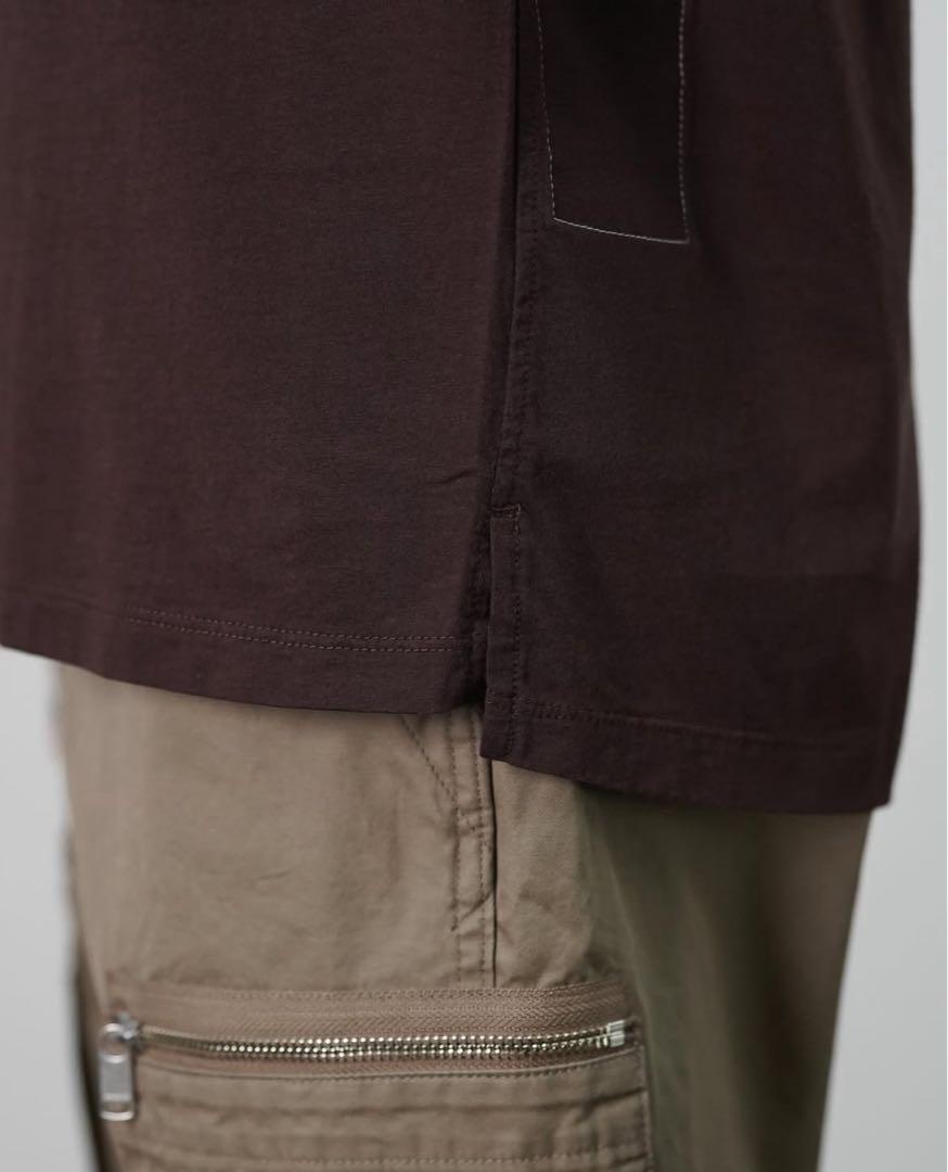 nonnative DWELLER Q/S TEE COTTON 焦茶 24SS