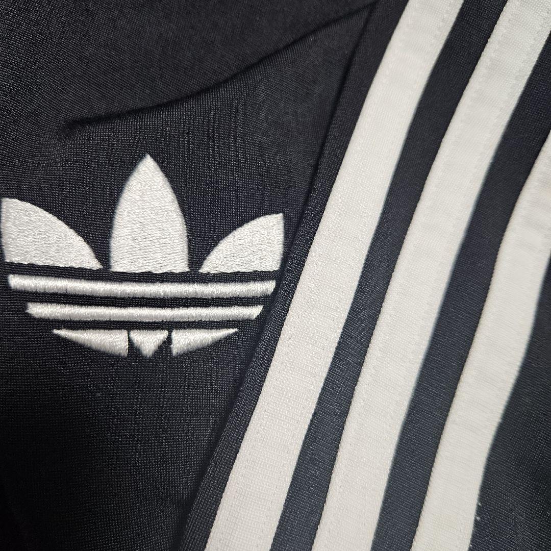 Lアディダスadidasブラック黒総柄トラックジャケットジャージXFLSSTT アディダス adidas】 トラックジャケット ジャージ L 黒