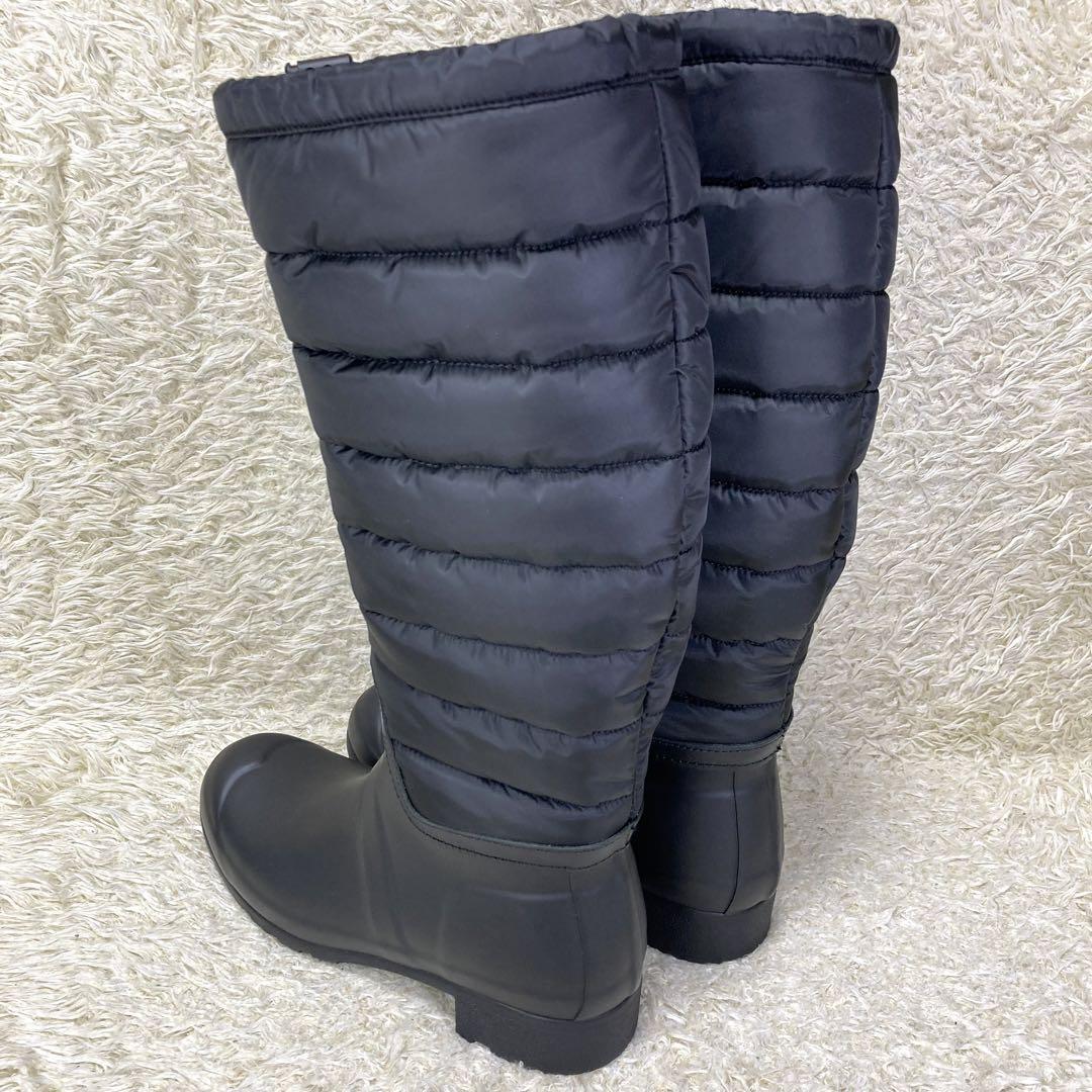 『未使用』HUNTER ハンター　キルテッドレッグ　スノーブーツ　キルティング