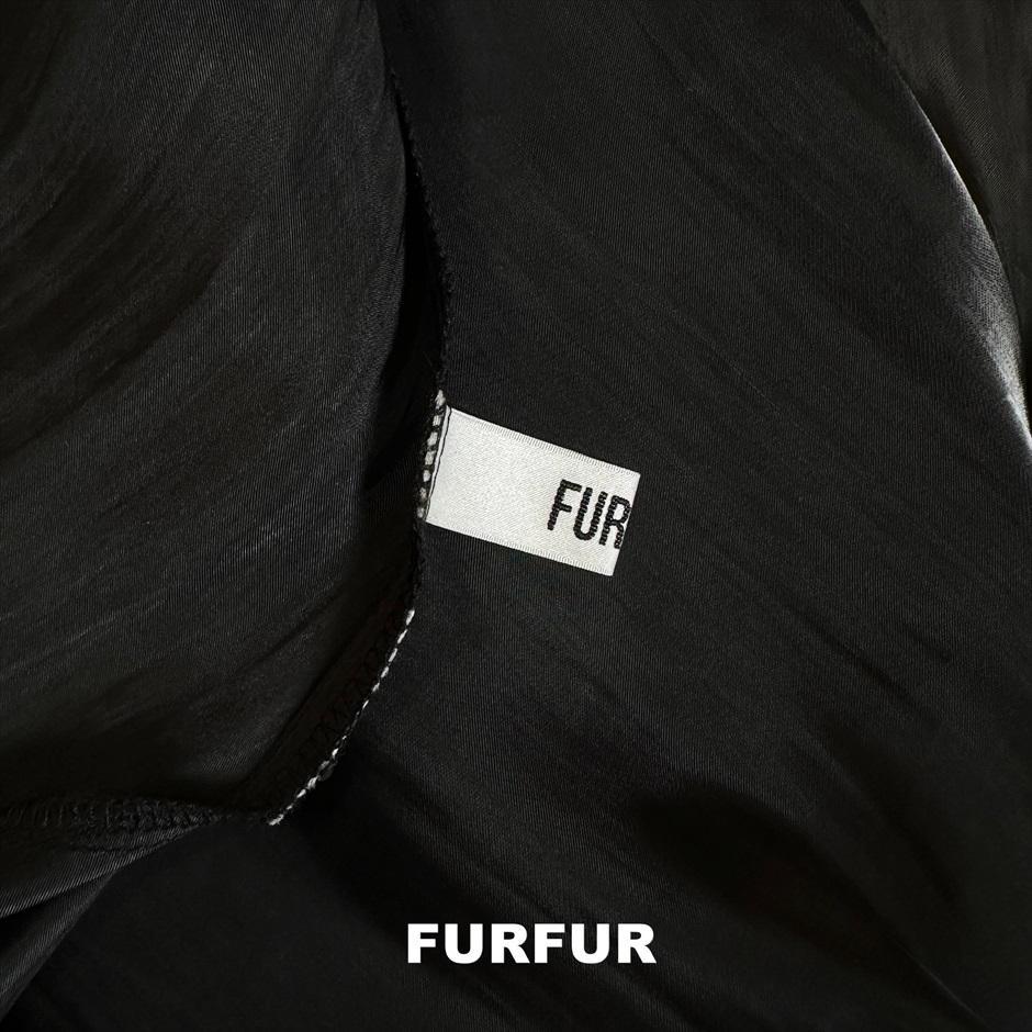 FURFUR】ファーファー サテン ランダムヘム シャイニースカ