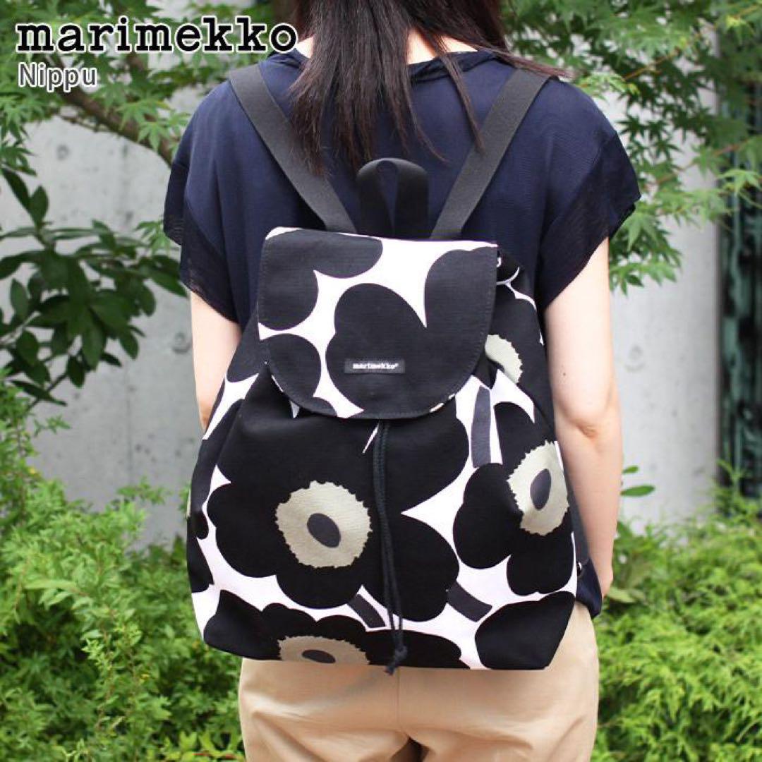 【返品?交換対象商品】 新品・最安値 marimekko【 日本限定 】NIPPU Unikko バッグ