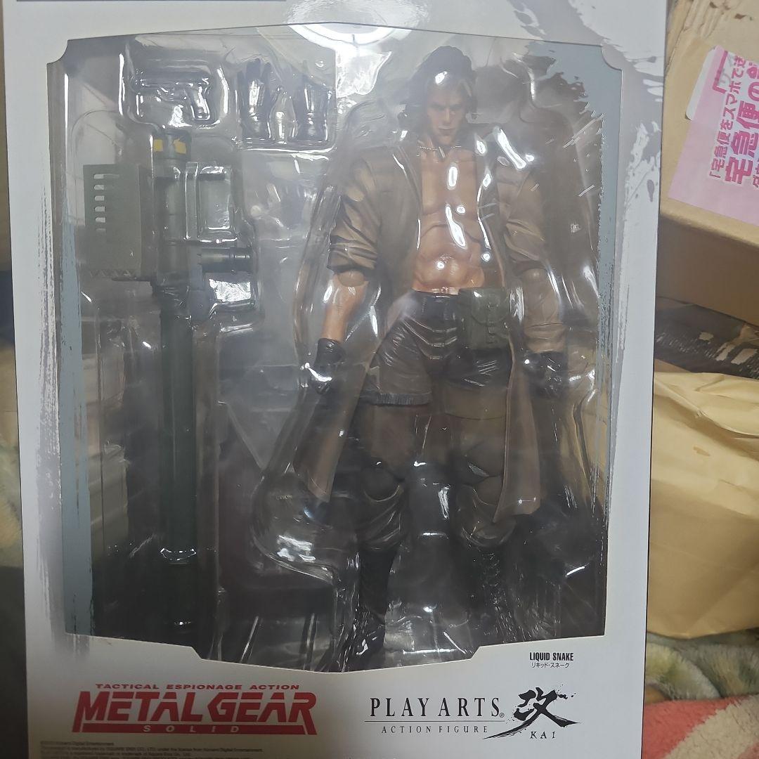 プレイアーツ改 メタルギアソリッド リキッド・スネーク アクションフィギュア