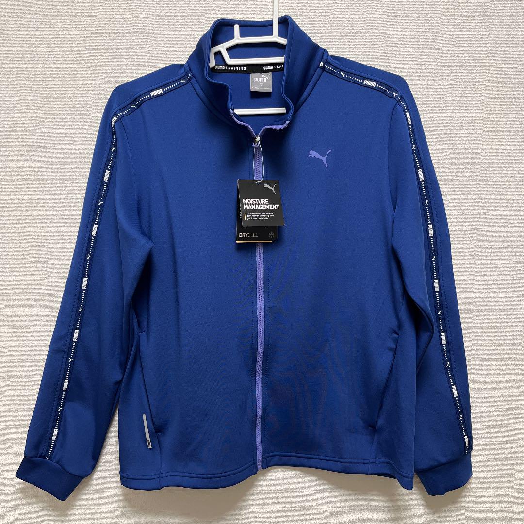 PUMA プーマ ジャージ レディース S トレーニング ネイビー ロゴライン 今だけ限定15%OFFクーポン発行中 PUMA プーマ ジャージ レディース S トレーニング ネイビー ロゴライン 今だけ限定15%OFFクーポン発行中