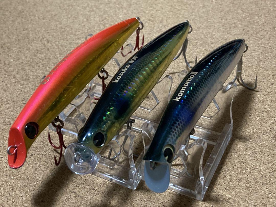 シーバスルアーまとめ売りima ミノートップウォーターサスケ裂波
