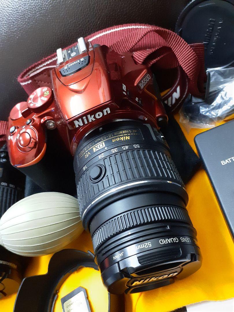 【ズーさん】【美品】　Nikon D5500 ダブルズームキット Amazon | Nikon デジタル一眼レフカメラ D5500 ダブルズーム