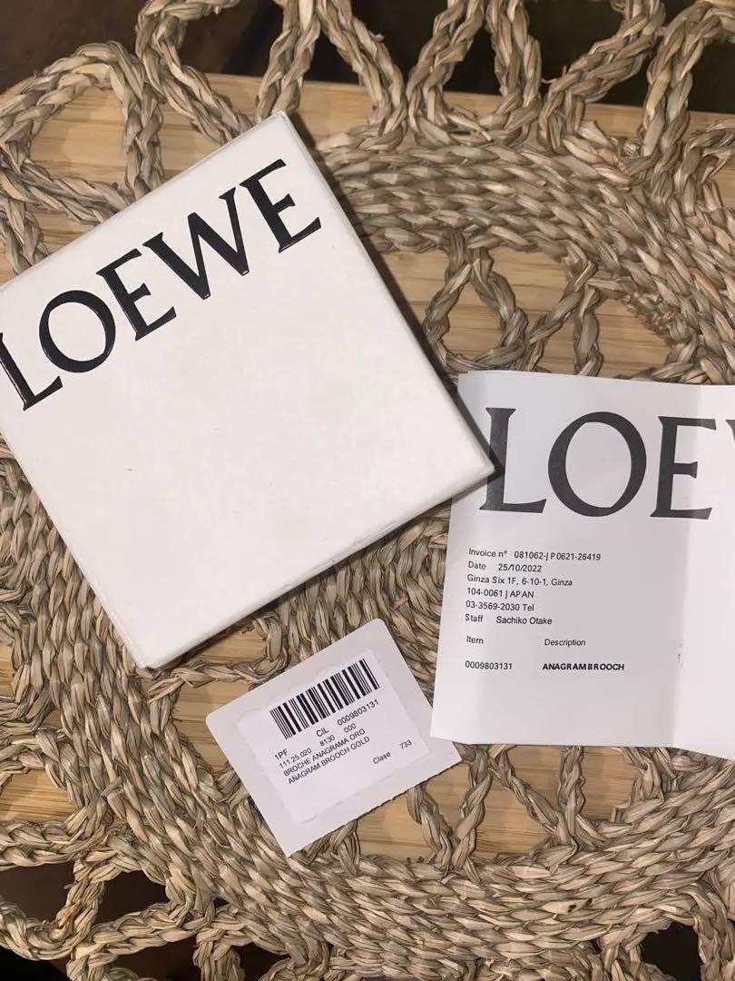 【美品】LOEWE ゴールド