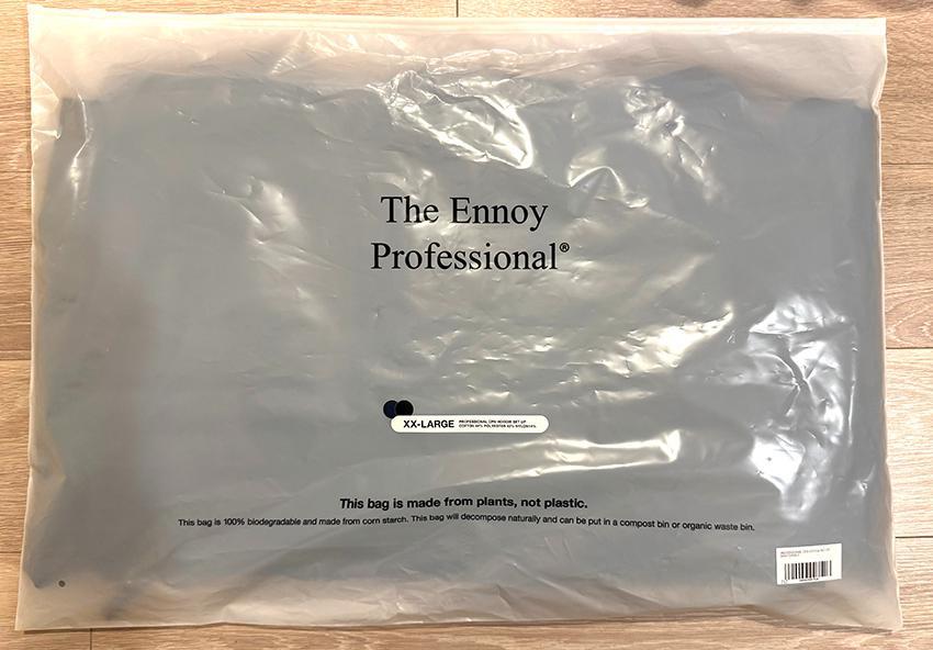 ENNOY HOODIE SET UP NAVY × BLACK