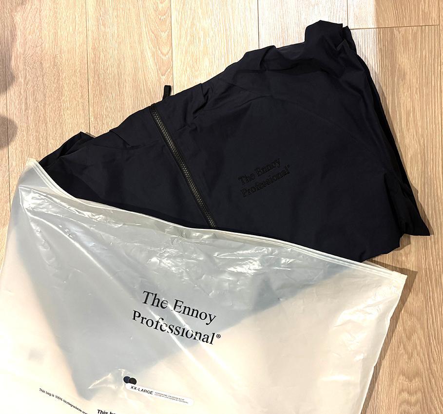 ENNOY HOODIE SET UP NAVY × BLACK