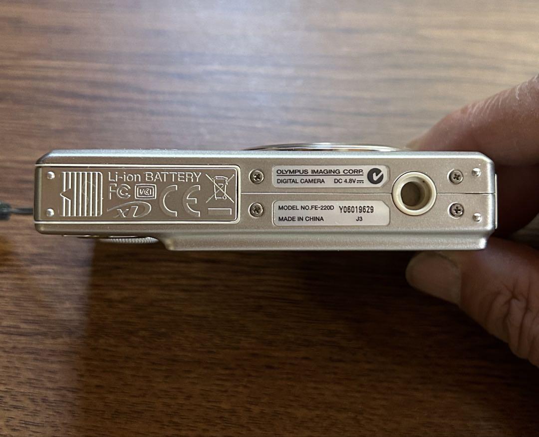 【動作確認済】OLYMPUS デジタルカメラ FE-220D