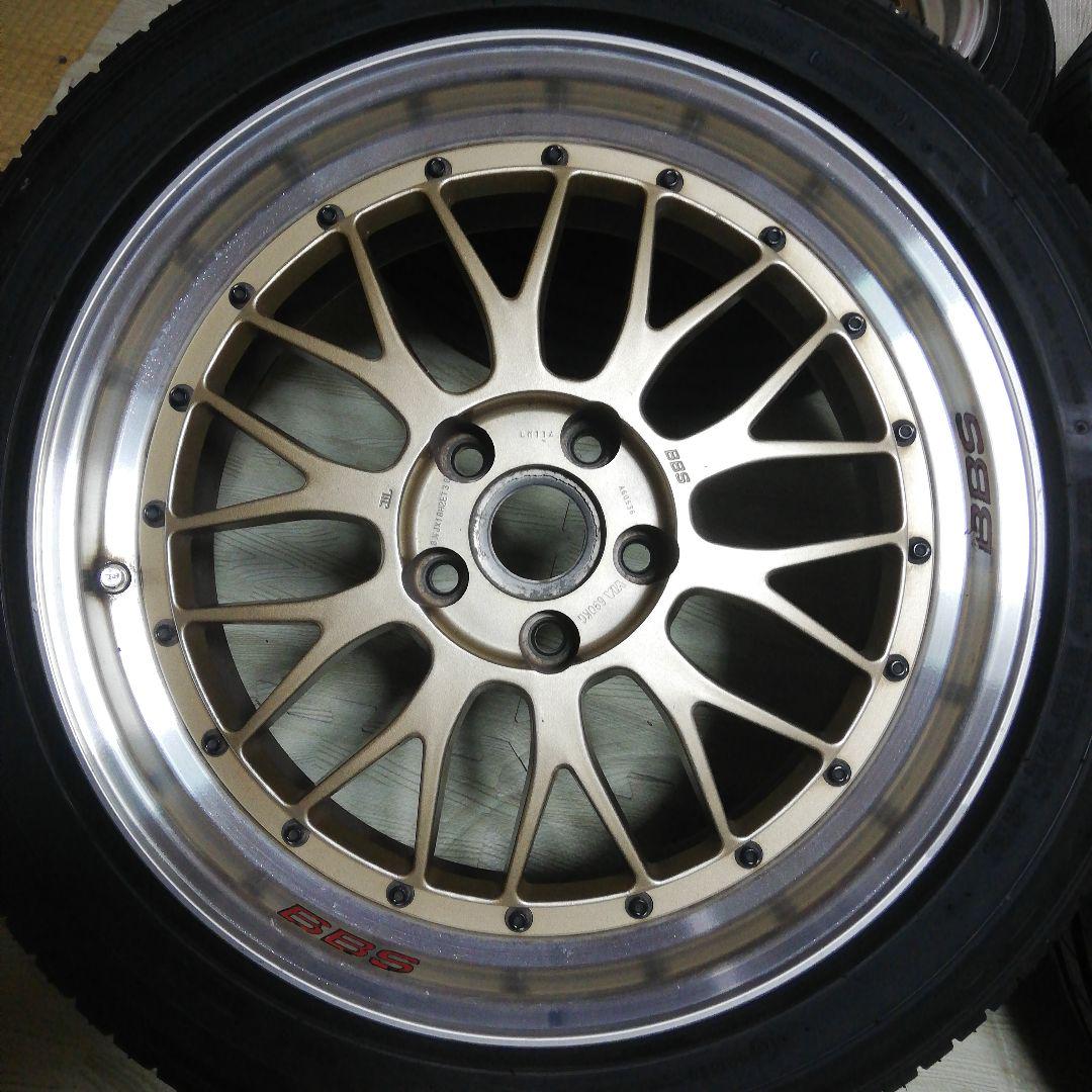 引き取り限定。希少サイズ　BBS LM18インチ　8.5j 9.5j